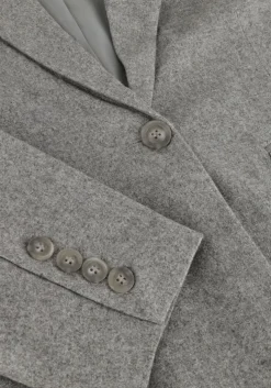 lichtgrijze neo noir blazer gaby structure blazer