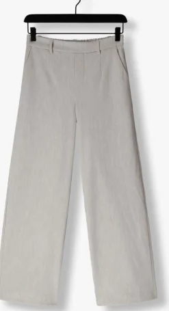 lichtgrijze object pantalon objlisa wide pant