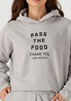 lichtgrijze penn & ink trui sweater w25f1707