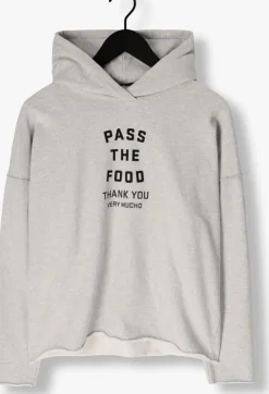 lichtgrijze penn & ink trui sweater w25f1707