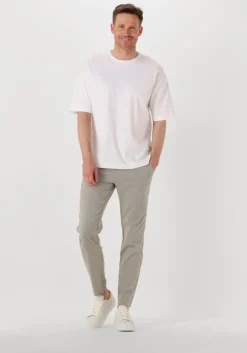 lichtgrijze plain chino josh pl