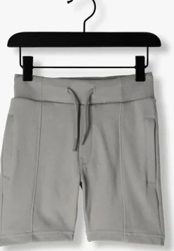 lichtgrijze raizzed korte broek rollan