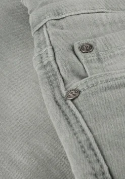 lichtgrijze raizzed slim fit jeans tacoma