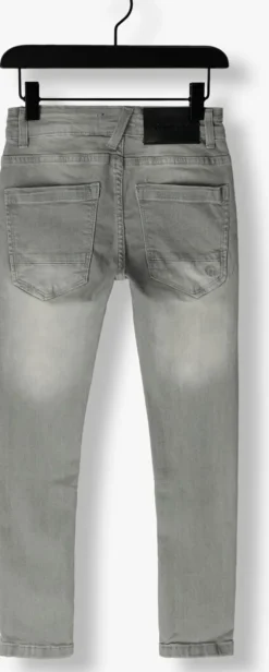 lichtgrijze raizzed slim fit jeans tacoma