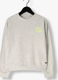 lichtgrijze raizzed sweater cela