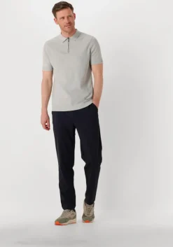 lichtgrijze saint steve polo sonny