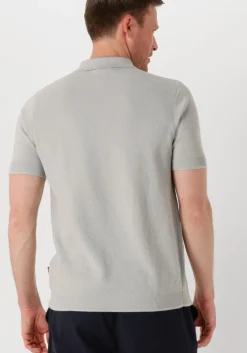 lichtgrijze saint steve polo sonny