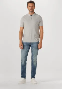 lichtgrijze saint steve polo sonny