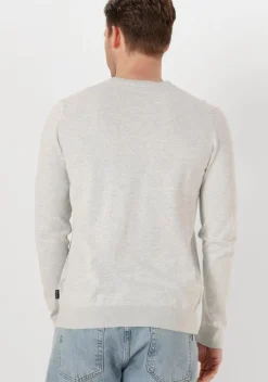 lichtgrijze saint steve trui bart