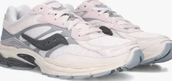lichtgrijze saucony lage sneakers progrid omni 9