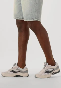 lichtgrijze saucony lage sneakers progrid omni 9