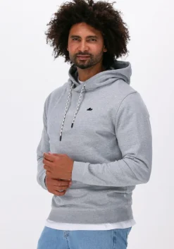 lichtgrijze the goodpeople sweater larson