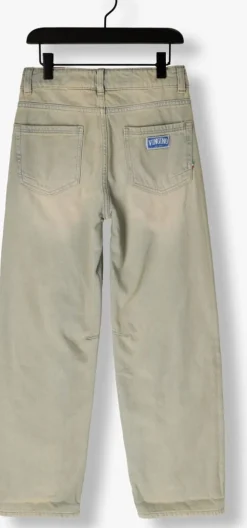 lichtgrijze vingino barrel jeans kit