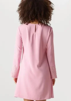 lichtroze ana alcazar mini jurk mix dress