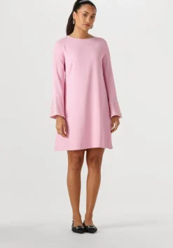 lichtroze ana alcazar mini jurk mix dress