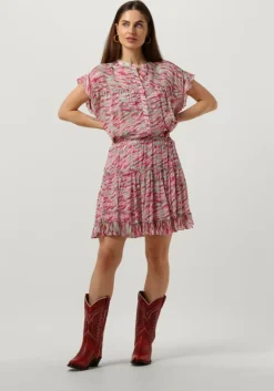 lichtroze circle of trust minirok rocky skirt