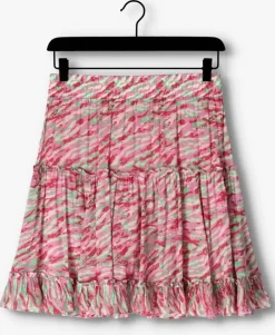 lichtroze circle of trust minirok rocky skirt