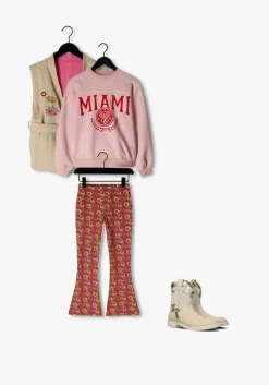 lichtroze hound sweater oversized crewneck