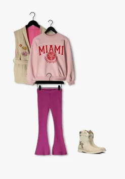 lichtroze hound sweater oversized crewneck