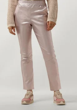 lichtroze ibana pantalon pablo metallic