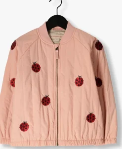 lichtroze konges slojd jack juno bomber jacket