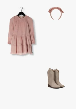 lichtroze like flo mini jurk flo dress