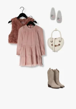 lichtroze like flo mini jurk flo dress