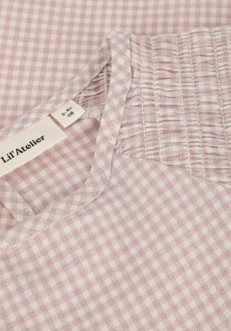 lichtroze lil' atelier blouses nmftrika ls loose shirt lil