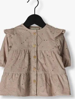 lichtroze lil' atelier jurken nbfbine ls loose cord dress 61115-cg lil