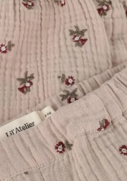lichtroze lil' atelier lange broeken nbftamina pant lil