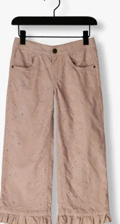 lichtroze lil' atelier pantalon nmfrose wide cord bine pants 6115-cg lil