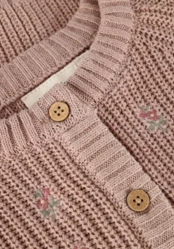 lichtroze lil' atelier vest nmfemlen emb ao ls knit card lil