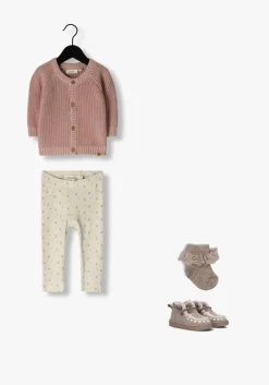 lichtroze lil' atelier vest nbnemlen ls knit card lil noos