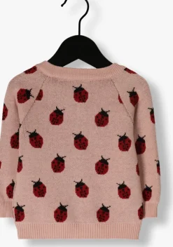 lichtroze lil' atelier vest nbflulio knit card lil