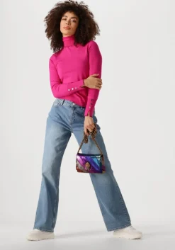 lichtroze liu jo coltrui ecs maglia chiusa m/l 1