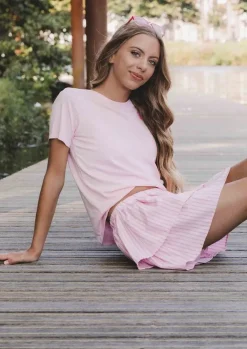 lichtroze looxs 10sixteen minirok 2512-5752