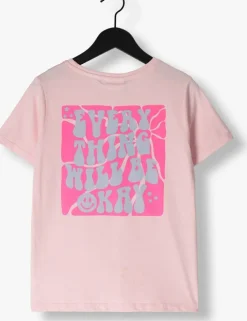 lichtroze looxs 10sixteen t-shirt 2512-5431