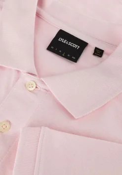 lichtroze lyle & scott polo plain polo shirt