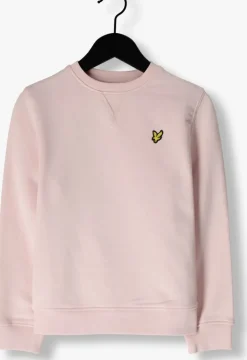 lichtroze lyle & scott sweater crew neck sweatshirt boys