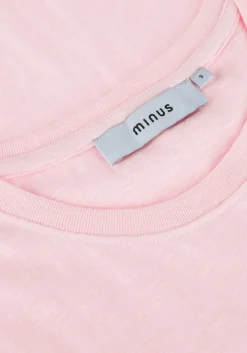 lichtroze minus t-shirt leti tee