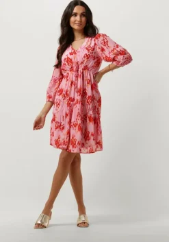 lichtroze moliin mini jurk maria