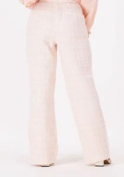 lichtroze na-kd pantalon tweed suit pants