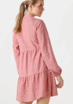 lichtroze object mini jurk objlaila gia l/s re short dress