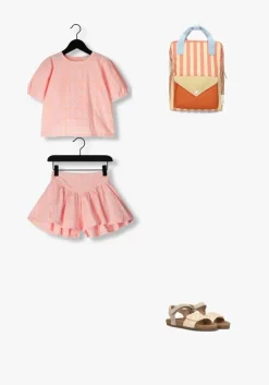 lichtroze petit blush blouses puff sleeve blouse