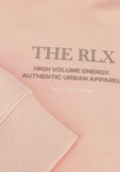 lichtroze rellix sweater hooded rellix