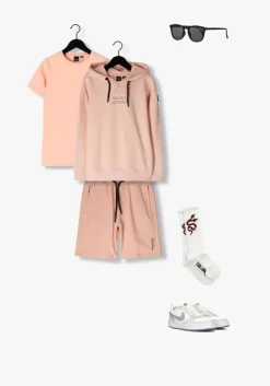 lichtroze rellix t-shirt t-shirt ss basic