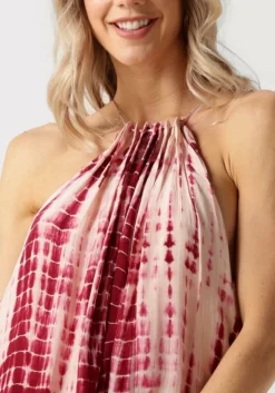 lichtroze rough studios mini jurk madina dress