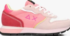 lichtroze sun68 lage sneakers ally color explosion