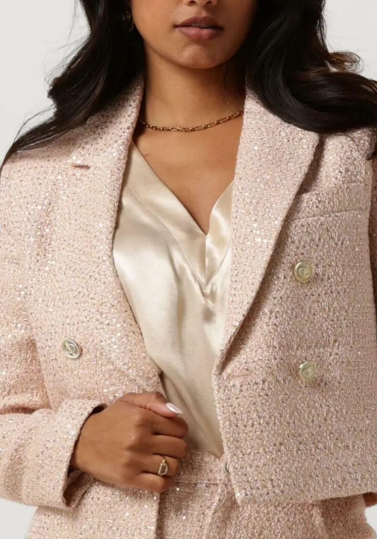 lichtroze twinset milano blazer 2341tp2424