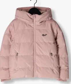 lichtroze vingino gewatteerde jas tezia